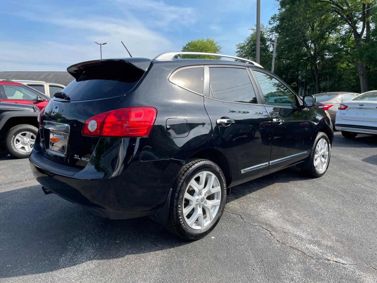 2011 black Nissan Rogue S AWD (JN8AS5MV3BW) with an 2.5L L4 DOHC 16V engine, CVT transmission, located at 101 N. Main Street, Muncy, PA, 17756, (570) 546-5462, 41.207691, -76.785942 - Photo#2